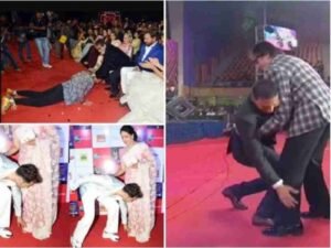 8 Bollywood stars who do not hesitate to touch the feet of elders even after earning immense wealth