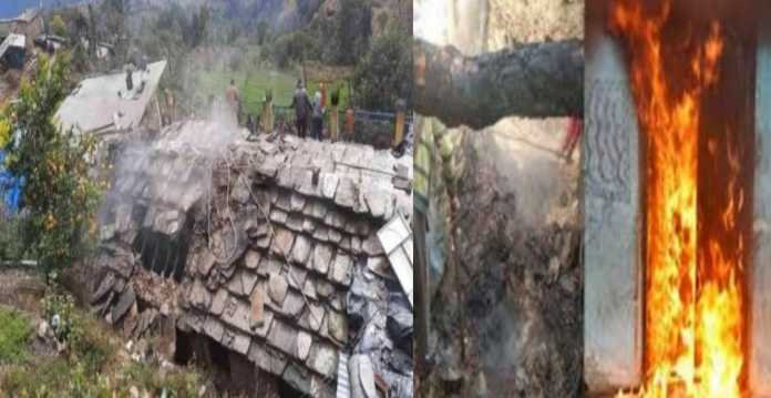 In Almora 6-month-old girl dies in house fire