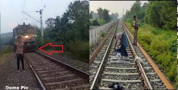 Youth dies in Dehradun after taking selfie in front of moving train