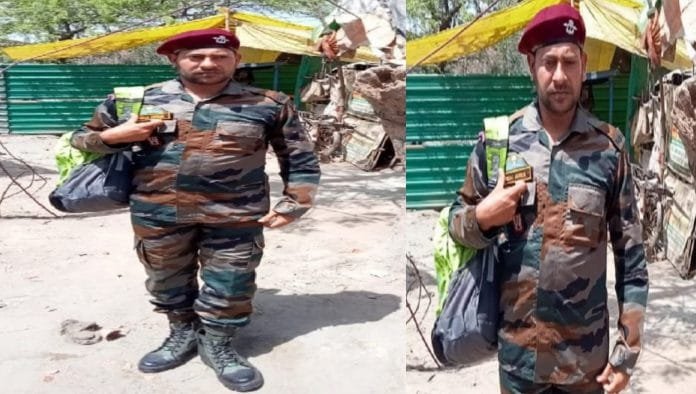 Fake army para commando arrested in Kanpur