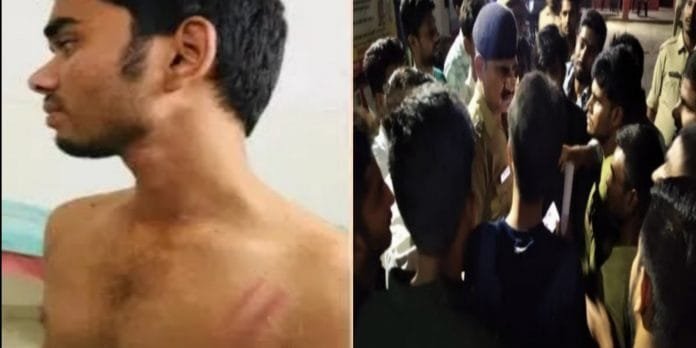 In Prayagraj, the police took the student instead of the accused