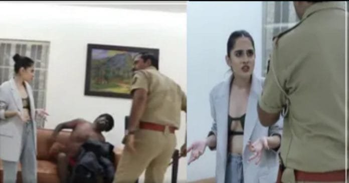 Urfi Javed Scared prank video goes viral on social media Urfi Javed Scared prank video goes viral on social media