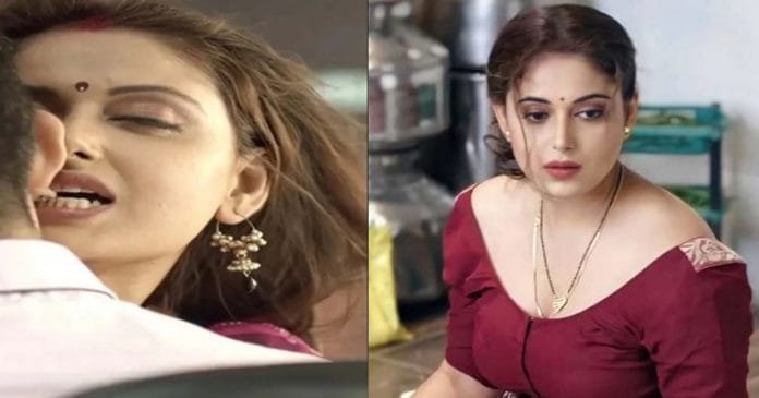 Sneha Paul gave bold scenes in charam Sukh web series Sneha Paul gave bold scenes in charam Sukh web series
