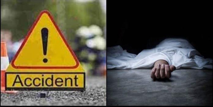 Roadways bus and car collision in Kanpur dehat 5 people died