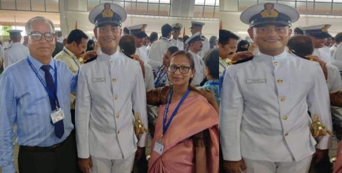 Priyanshu Sajwan of Pauri Garhwal became a lieutenant in the Navy Priyanshu Sajwan of Pauri Garhwal became a lieutenant in the Navy