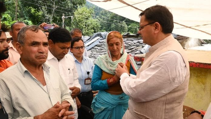 CM Dhami reached the house of martyr jawan Praveen Kumar CM Dhami reached the house of martyr jawan Praveen Kumar