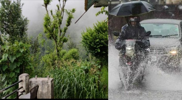 There may be heavy rain in Kumaon for the next two days, the Meteorological Department advised to be cautious