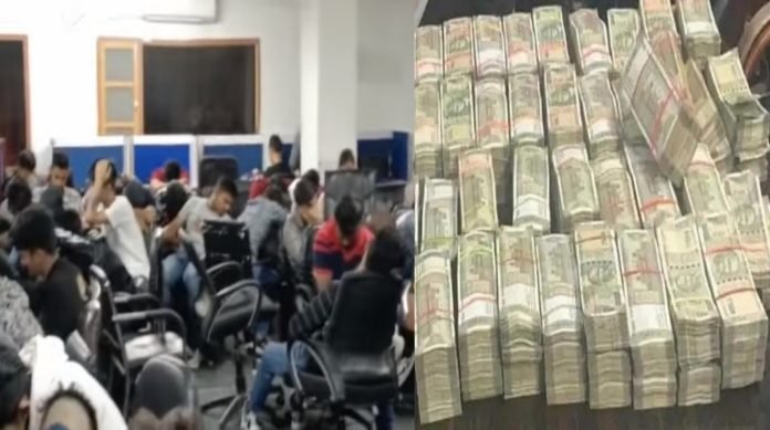 Fake international call center busted in Dehradun, 1 crore 26 lakh cash recovered Fake international call center busted in Dehradun, 1 crore 26 lakh cash recovered