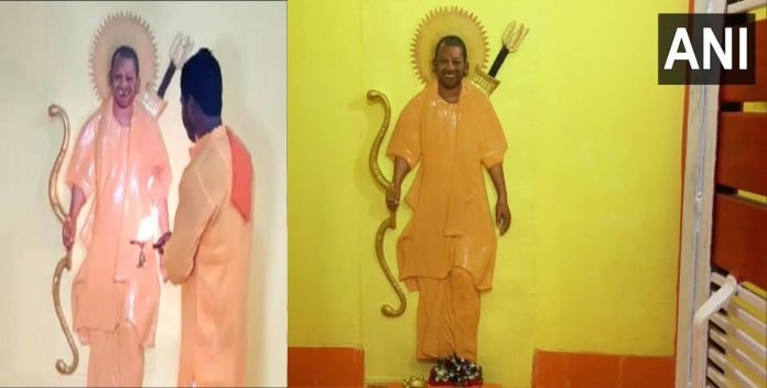 Picsart_22-09-19_16-12-36-751 YouTuber built CM Yogi's temple in Ayodhya, Aarti is done every day