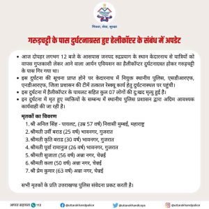 Devotees from Gujarat and Tamil Nadu have been killed in Kedarnath helicopter crash, see full list