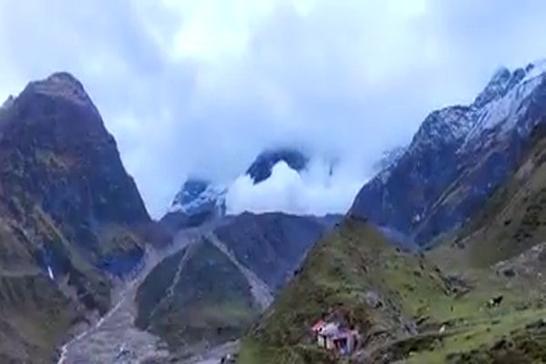 Kedarnath Glacier slipped near Kedarnath Dham