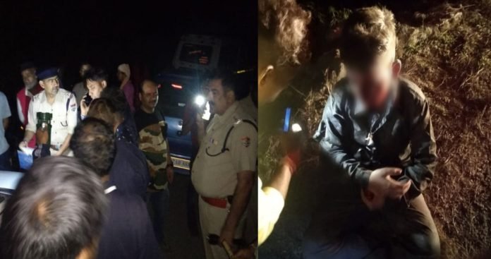 Picsart_22-10-04_23-13-19-271 Bus full of processions fell into a ditch in Pauri