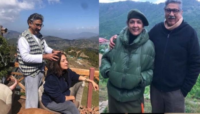 Picsart_22-10-14_19-01-57-496_11zon When actress Neena Gupta reached her home in Uttarakhand, she left the car and traveled several kilometers on foot in the snow