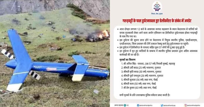 Devotees from Gujarat and Tamil Nadu have been killed in Kedarnath helicopter crash, see full list