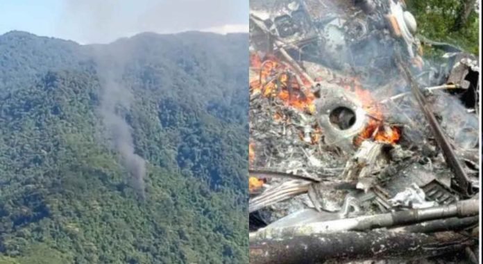 Picsart_22-10-21_19-01-38-545_11zon Indian Army's Rudra helicopter crashes in Arunachal Pradesh, 5 killed
