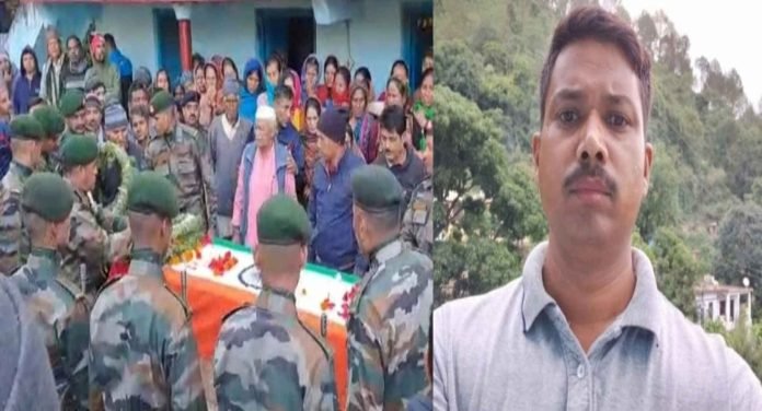 Accidental death of Subedar Lalit Singh of Kumaon Regiment
