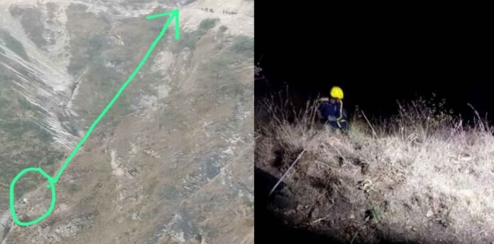 Car fell into ditch in chamoli 12 people died