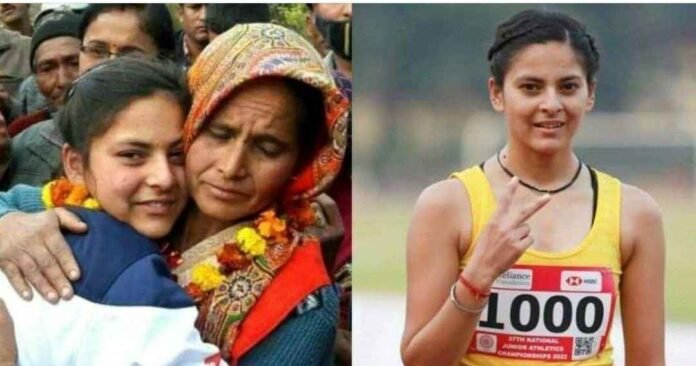 Chamoli's Mansi Negi won the gold medal by breaking the national record in 10 KM race
