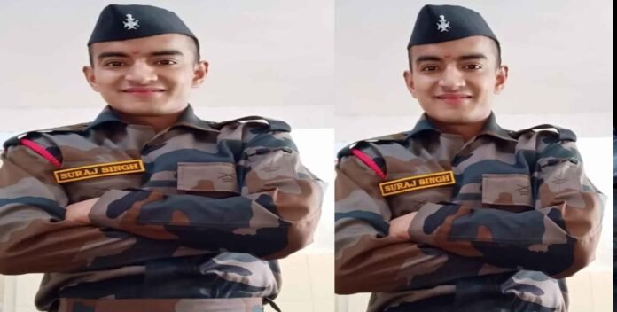 Garhwal Rifle jawan Suraj Singh martyred during training