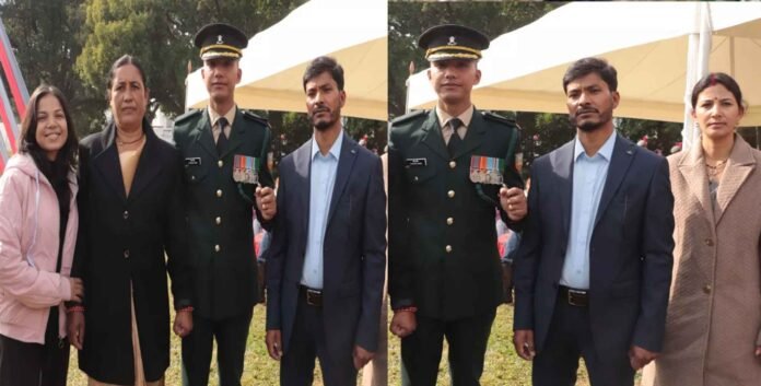 Chanchal Singh of Pithoragarh became an officer in the Indian Army