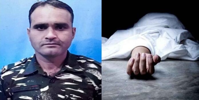 CRPF jawan shot himself with his INSAS rifle