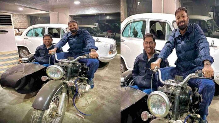 Hardik Pandya reached Ranchi to meet MS Dhoni