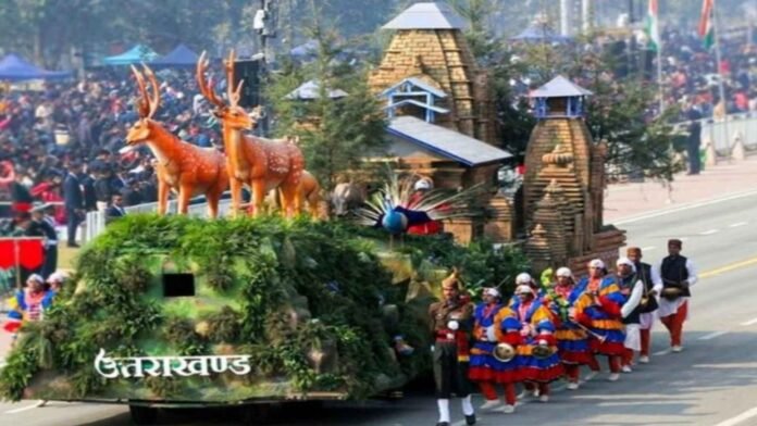 Uttarakhand first place in Republic Day tableaux