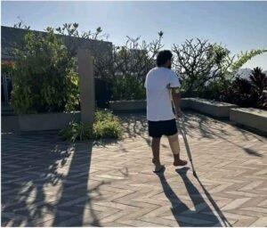 Rishabh Pant was seen standing on his feet after the accident. improvement in health
