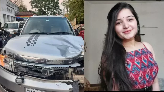 SUV car hit harshita and run away