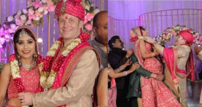 Sheetal Pundir of Tehri Garhwal married Canadian groom in Rishikesh