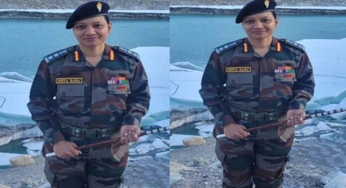 Colonel Geeta rana uttarakhand