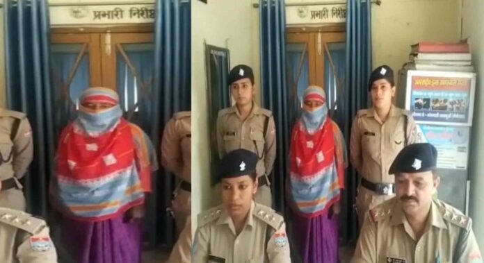 Female smuggler arrest in lalkuan uttarakhand Female smuggler arrest in lalkuan uttarakhand