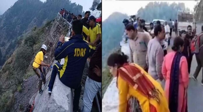 While taking a selfie on Dehradun Mussoorie Road, a young man fell into a 700 meter deep gorge, died on the spot While taking a selfie on Dehradun Mussoorie Road, a young man fell into a 700 meter deep gorge, died on the spot