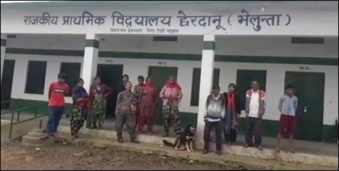 Heavy rainfall in Tehri Garhwal