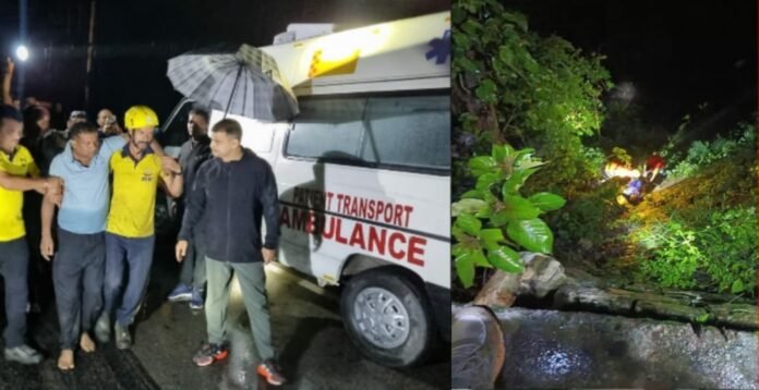 Max loaded with passengers fell into Ganga river in Rishikesh