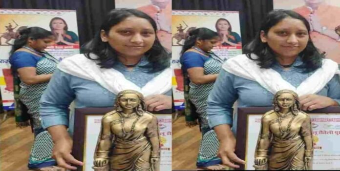 IMG-20230809-WA0031 Bageshwar's disabled player Mohani Koranga received Tilu Rauteli Award...