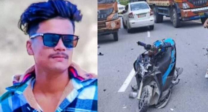 Canter and Scooty collide in Pithoragarh
