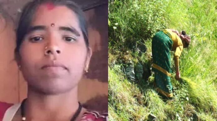Babita Devi fell from hill while cutting grass in bageshwar