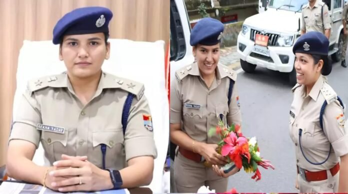 Newly appointed Superintendent of Police IPS Rekha Yadav took charge of Chamoli district.