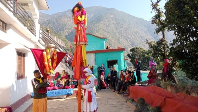 Rawal Devta Banyath (Devra) Yatra reached Kothagi Bhatwadi