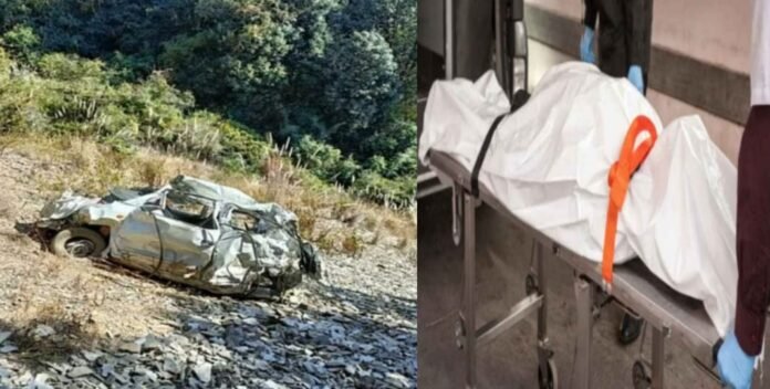 Wagonr car fell into ditch in darchula pithoragarh