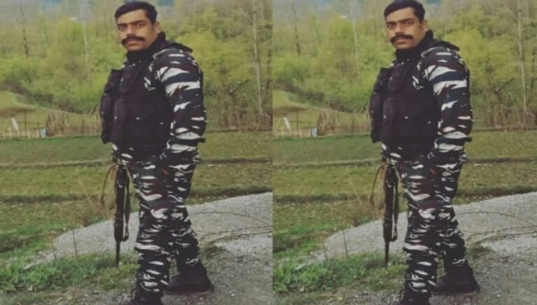 CRPF jawan shot himself with his INSAS rifle