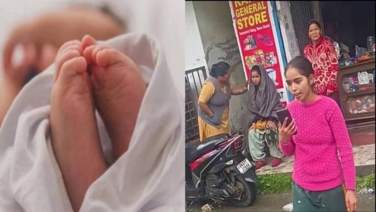 A woman gave birth to a baby girl on the road in Uttarkashi