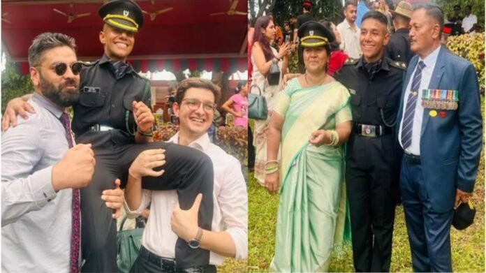 Tanuj Bisht of Dwarahat became lieutenant in Indian Army