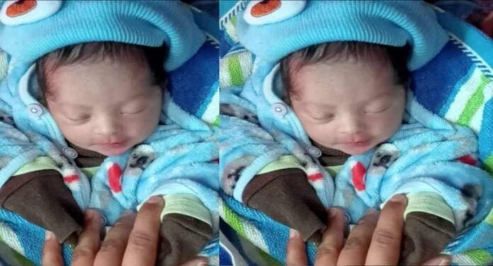 7 day old newborn baby girl found in bushes in Bageshwar