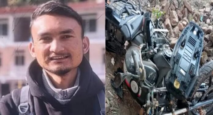 Pickup hit Bullet in Ramnagar