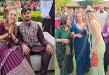 उत्तराखंड का दूल्हा और जर्मनी की दुल्हन, धूमधाम से हिंदू रीति रिवाज से हुआ विवाह… The groom from Uttarakhand and the bride from Germany, got married with great pomp and show as per Hindu rituals...