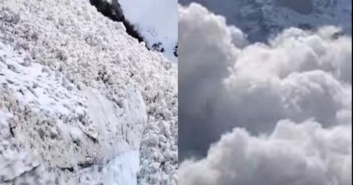 Glacier broke near Badrinath Dham in Chamoli