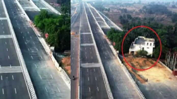 Who is the owner of this house? Who stopped the work of Delhi Dehradun Expressway