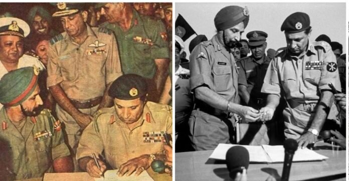 The largest surrender after World War II was the 1971 Indo-Pakistani War, in which 93,000 Pakistani soldiers surrendered.